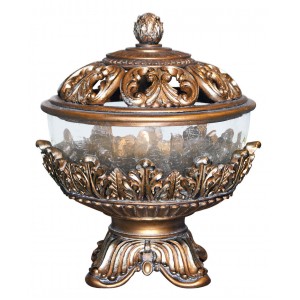 OK Lighting Royal Victorian Jewelry Urn OKLG1510